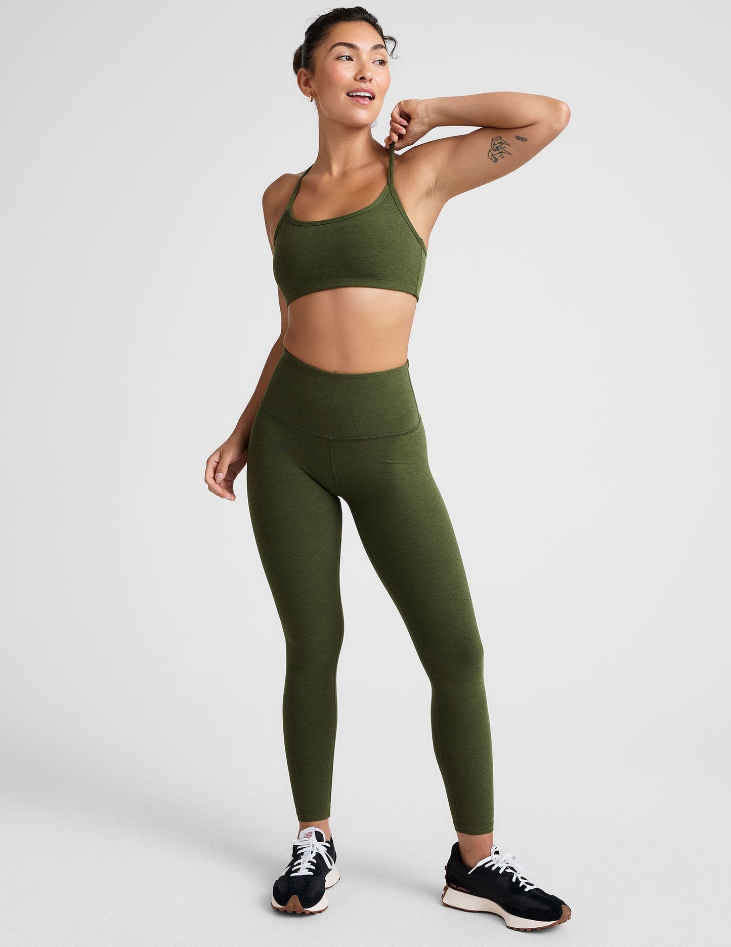 Buttery Soft Spacedye High-Waisted Midi Leggings for Ultimate Comfort & Style