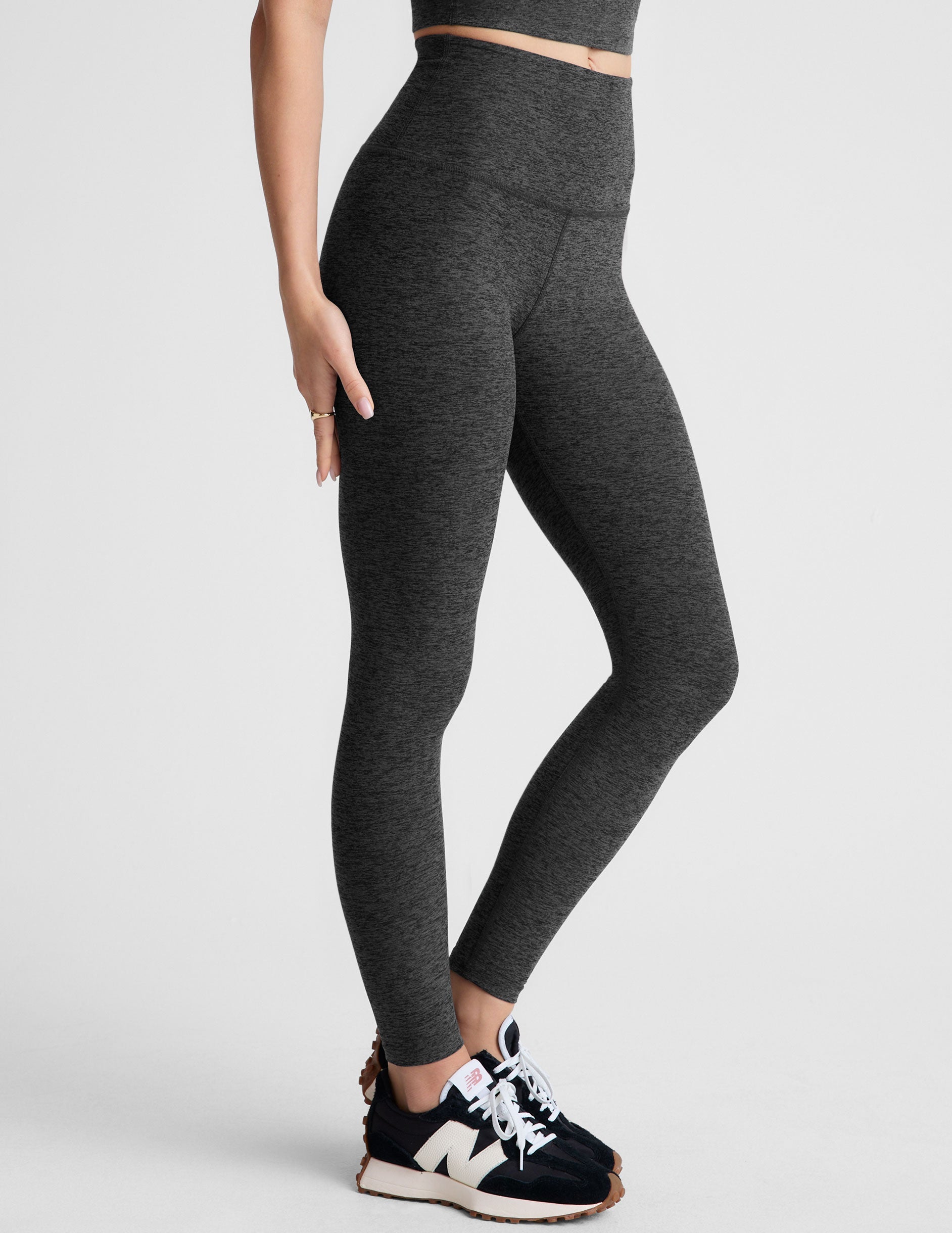 Buttery Soft Spacedye High-Waisted Midi Leggings for Ultimate Comfort & Style