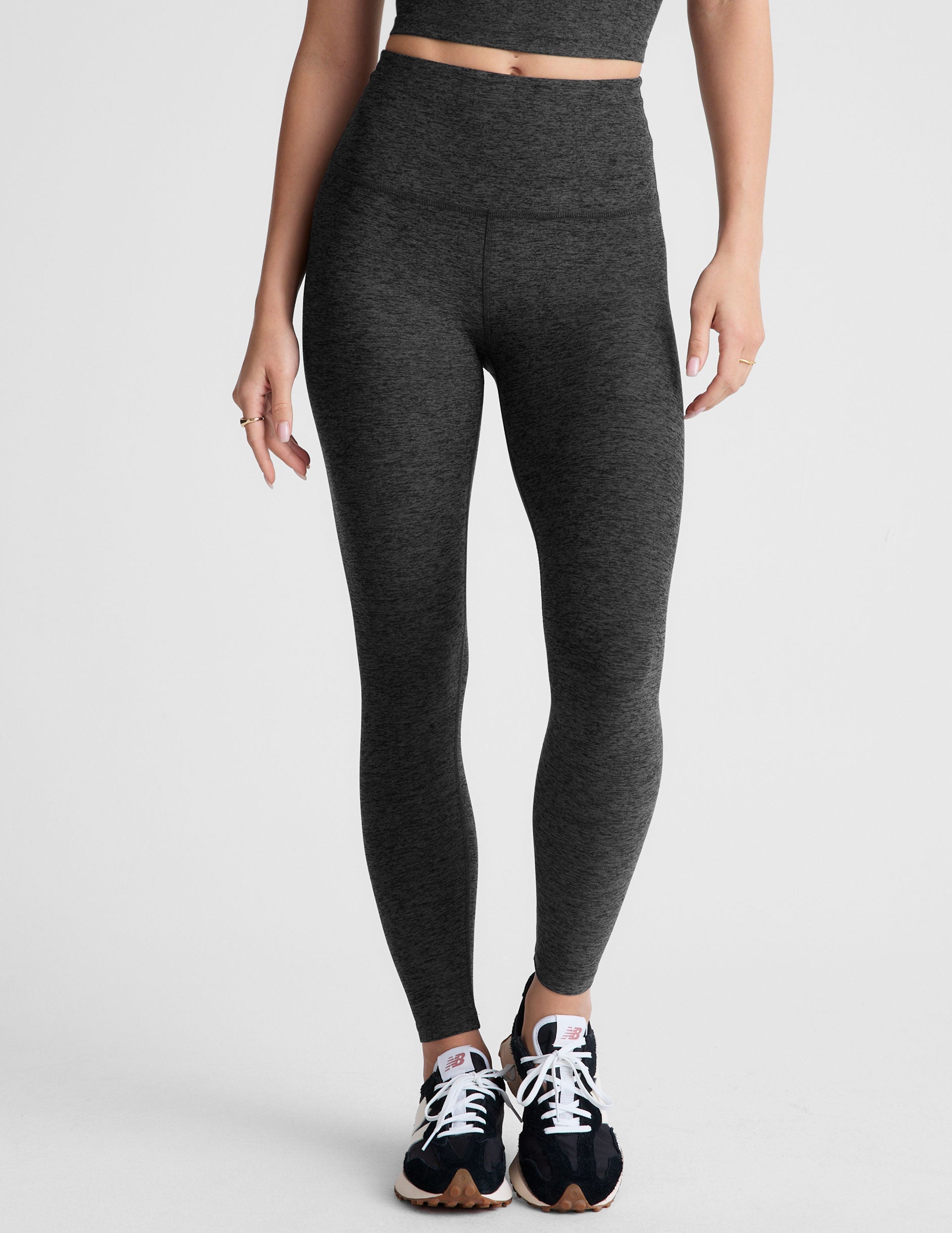 Buttery Soft Spacedye High-Waisted Midi Leggings for Ultimate Comfort & Style