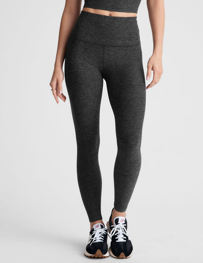 Buttery Soft Spacedye High-Waisted Midi Leggings for Ultimate Comfort & Style