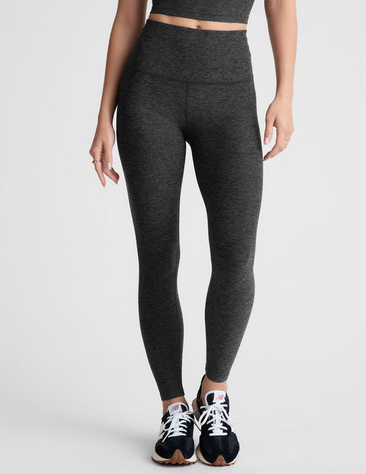 Buttery Soft Spacedye High-Waisted Midi Leggings for Ultimate Comfort & Style