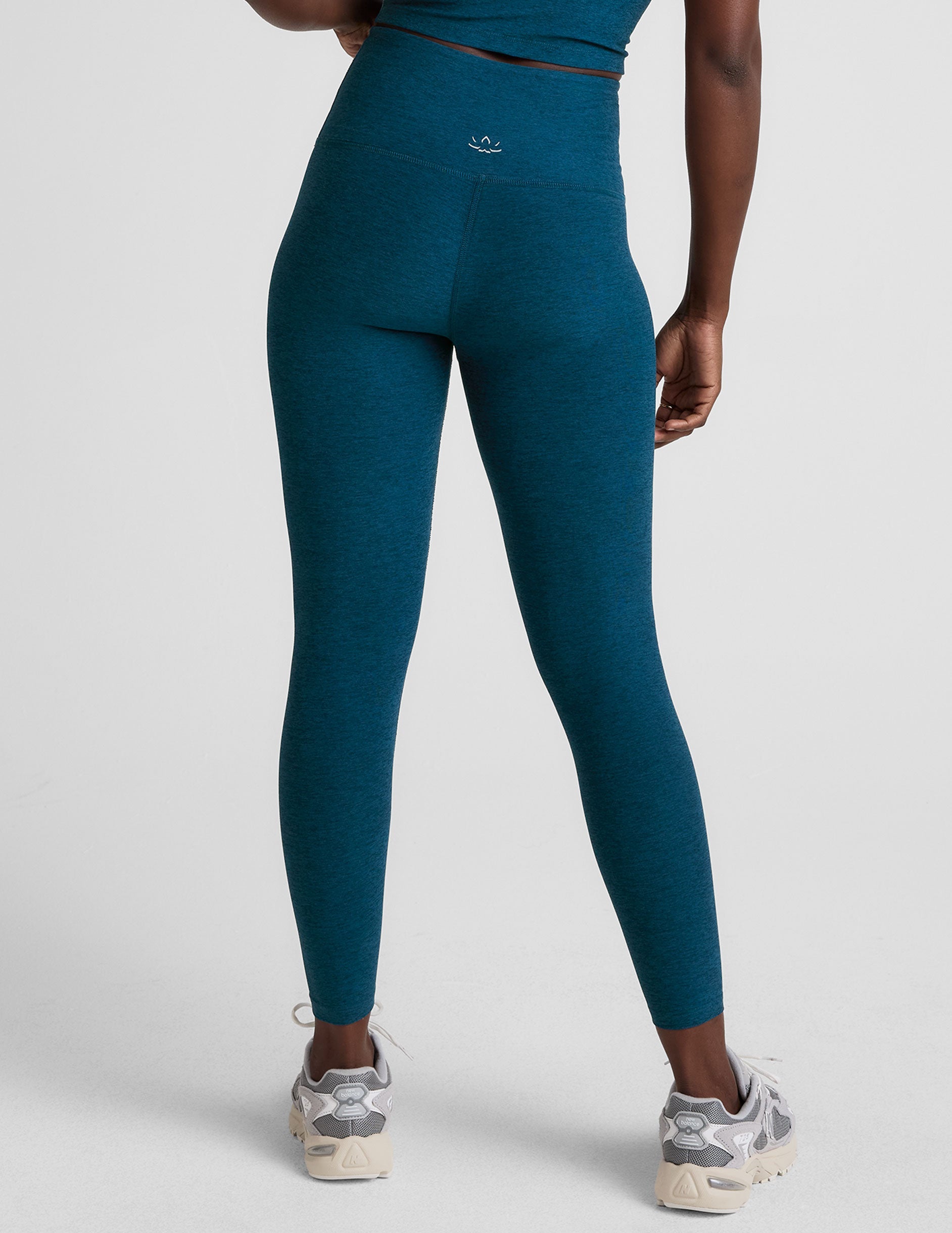 Buttery Soft Spacedye High Waisted Midi Leggings for Yoga & Daily Wear
