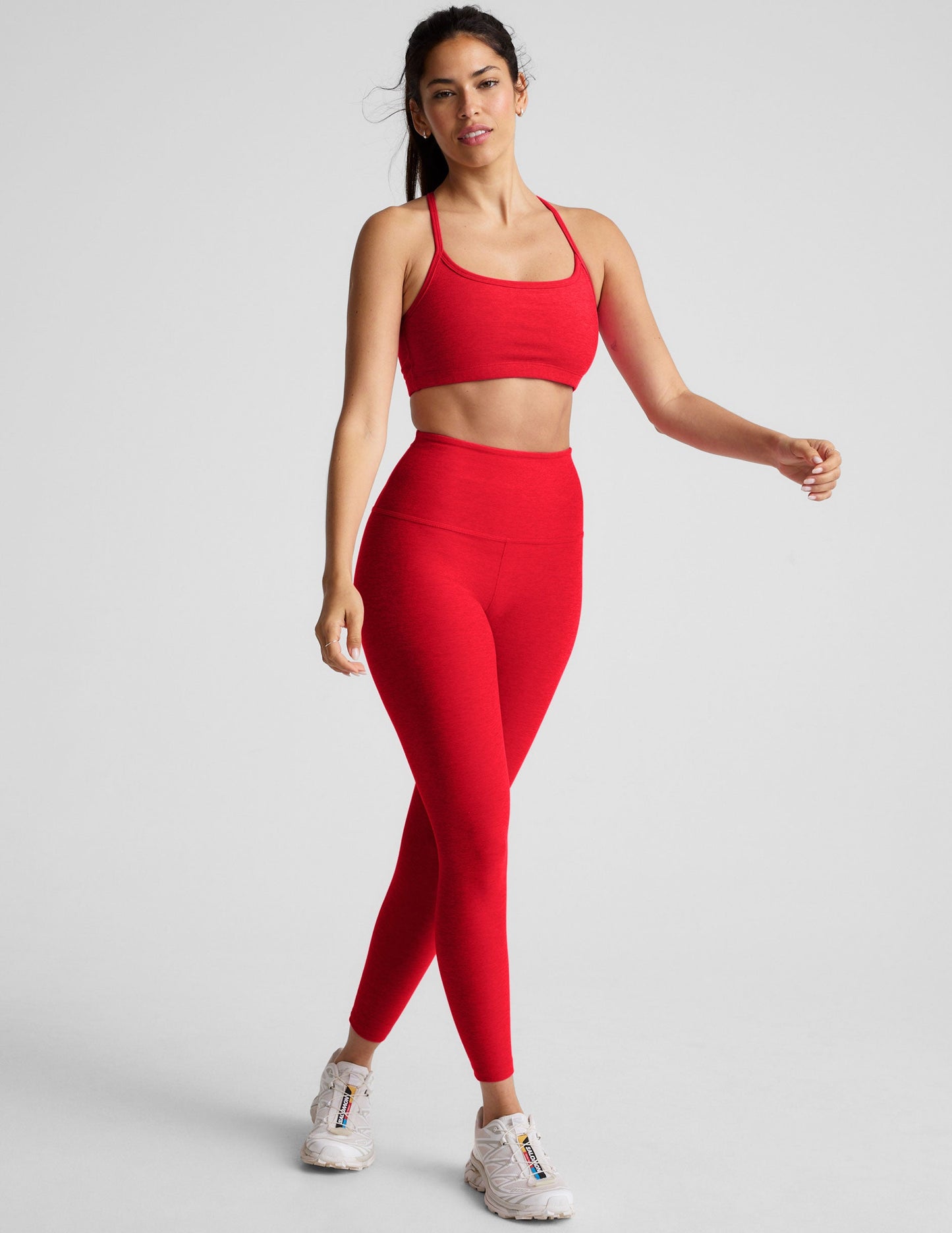 Buttery Soft Spacedye High-Waisted Midi Leggings for Ultimate Comfort & Style