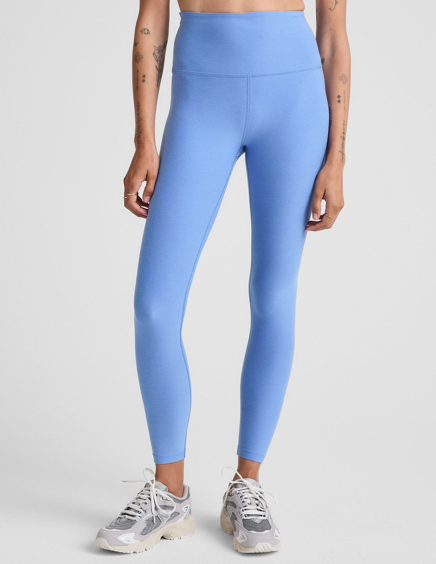 Buttery Soft Spacedye High-Waisted Midi Legging for Yoga & Everyday Comfort