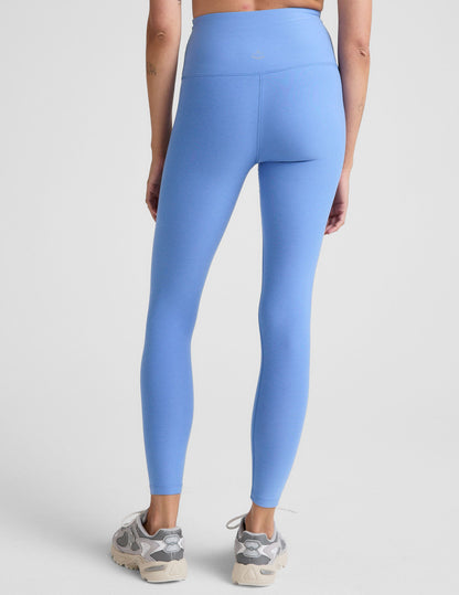Buttery Soft Spacedye High-Waisted Midi Legging for Yoga & Everyday Comfort