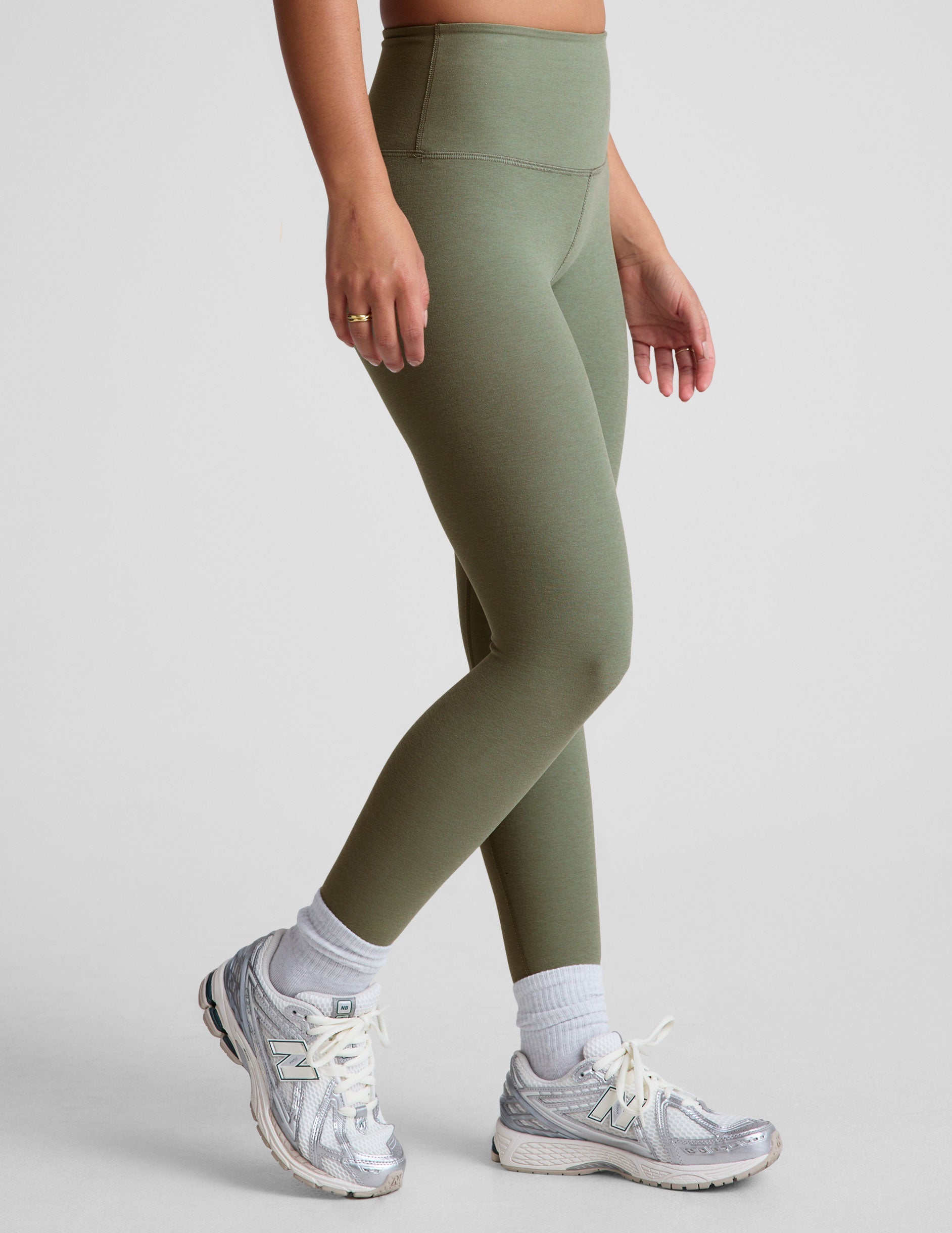 Buttery Soft Spacedye High Waisted Midi Leggings – Ultimate Comfort & Support