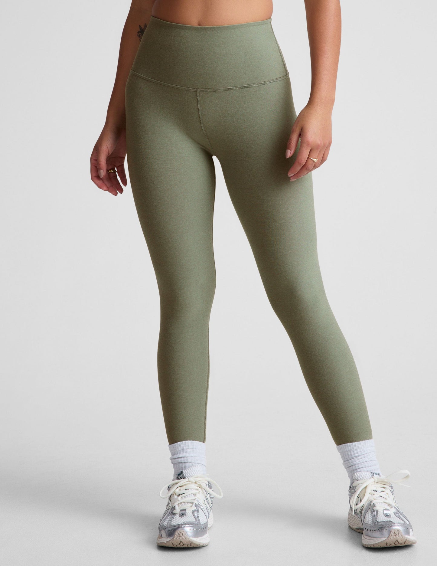 Buttery Soft Spacedye High Waisted Midi Leggings – Ultimate Comfort & Support