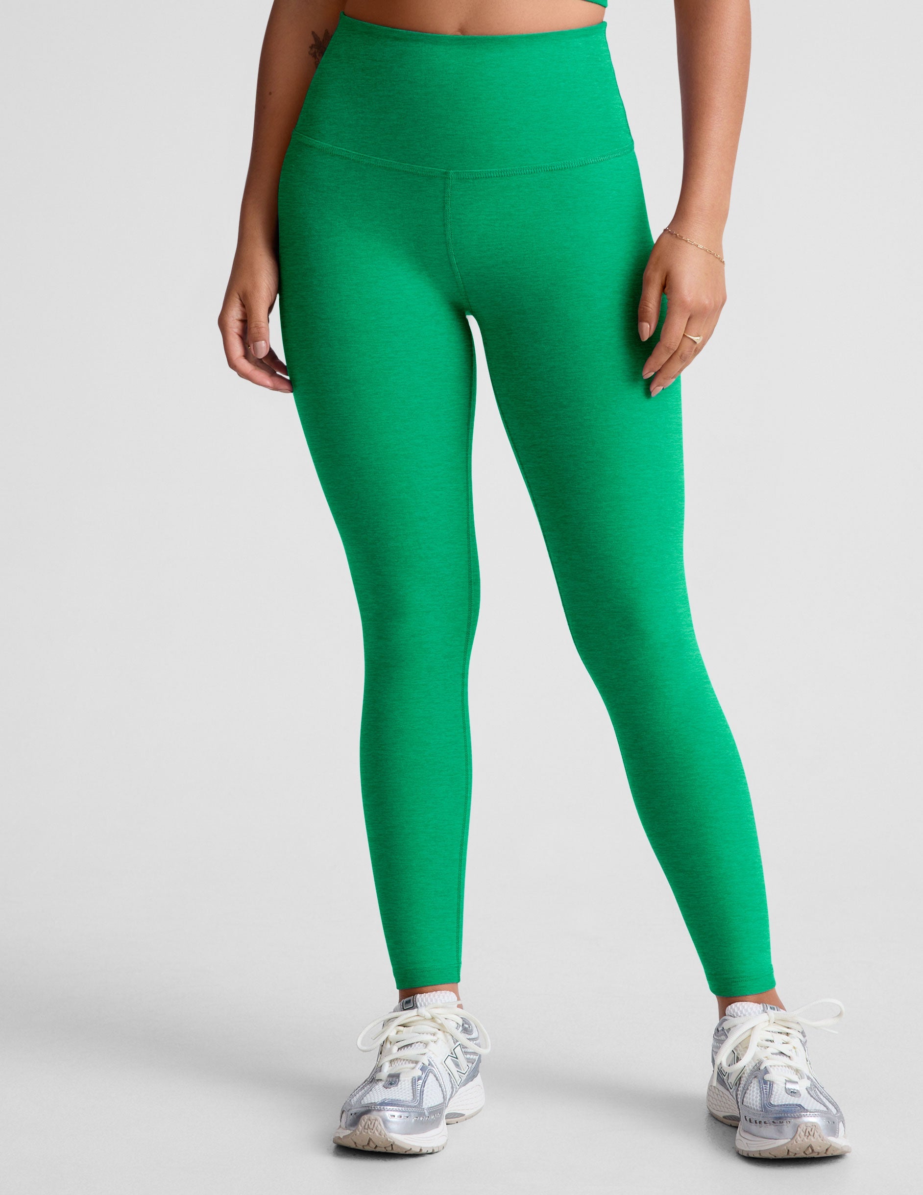 Buttery Soft Spacedye High-Waisted Midi Leggings for Ultimate Comfort and Fit