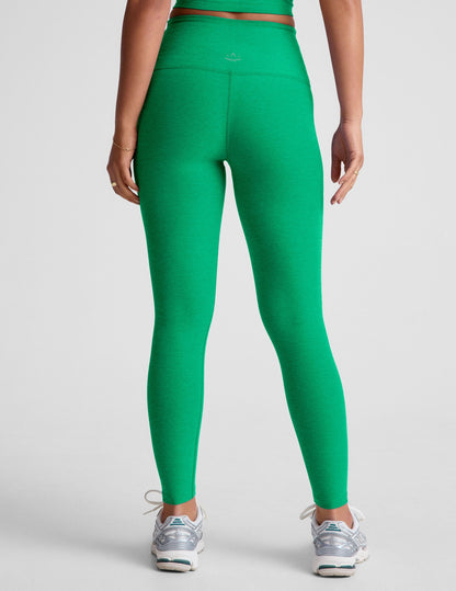 Buttery Soft Spacedye High-Waisted Midi Leggings for Ultimate Comfort and Fit