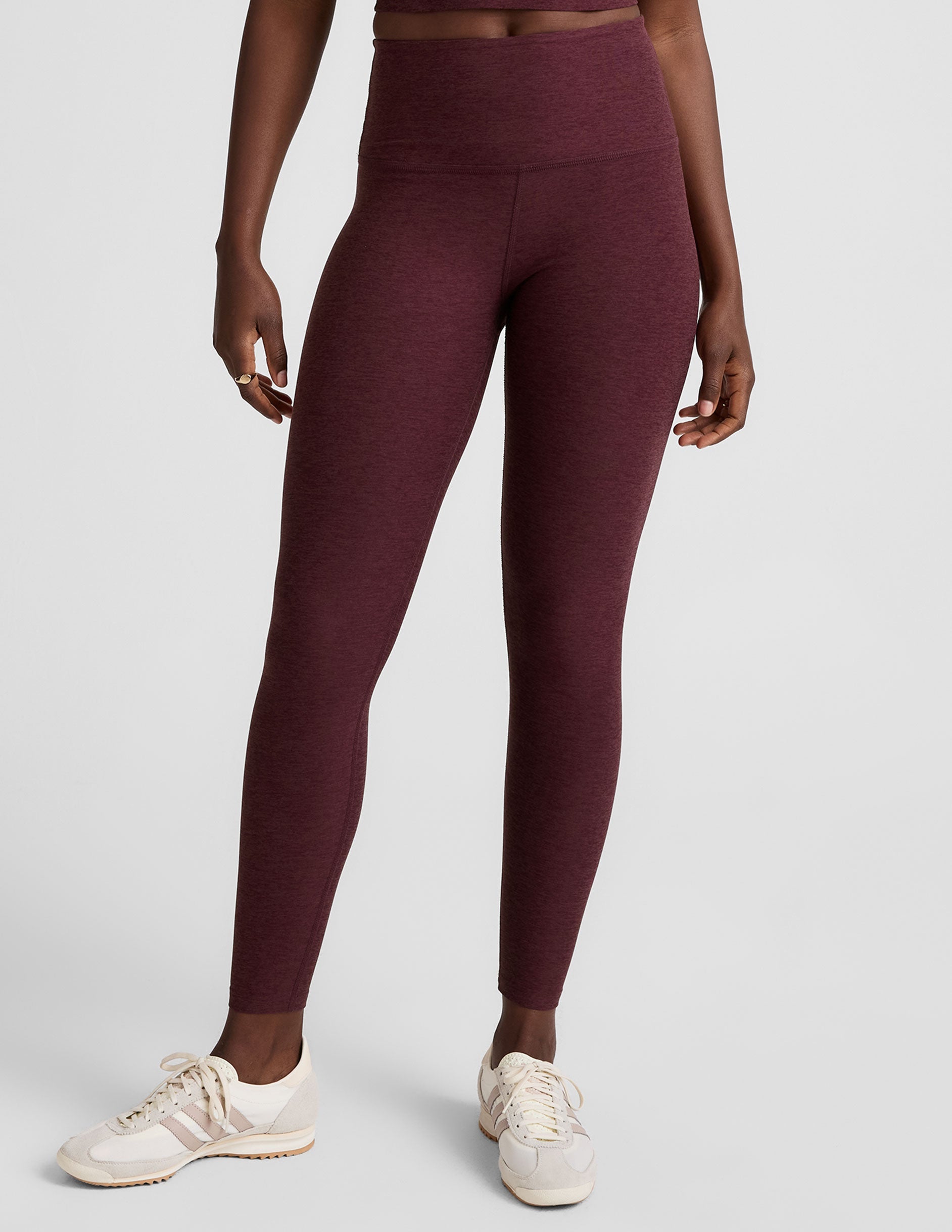 Buttery Soft Spacedye High-Waisted Midi Legging: Ultimate Comfort & Support