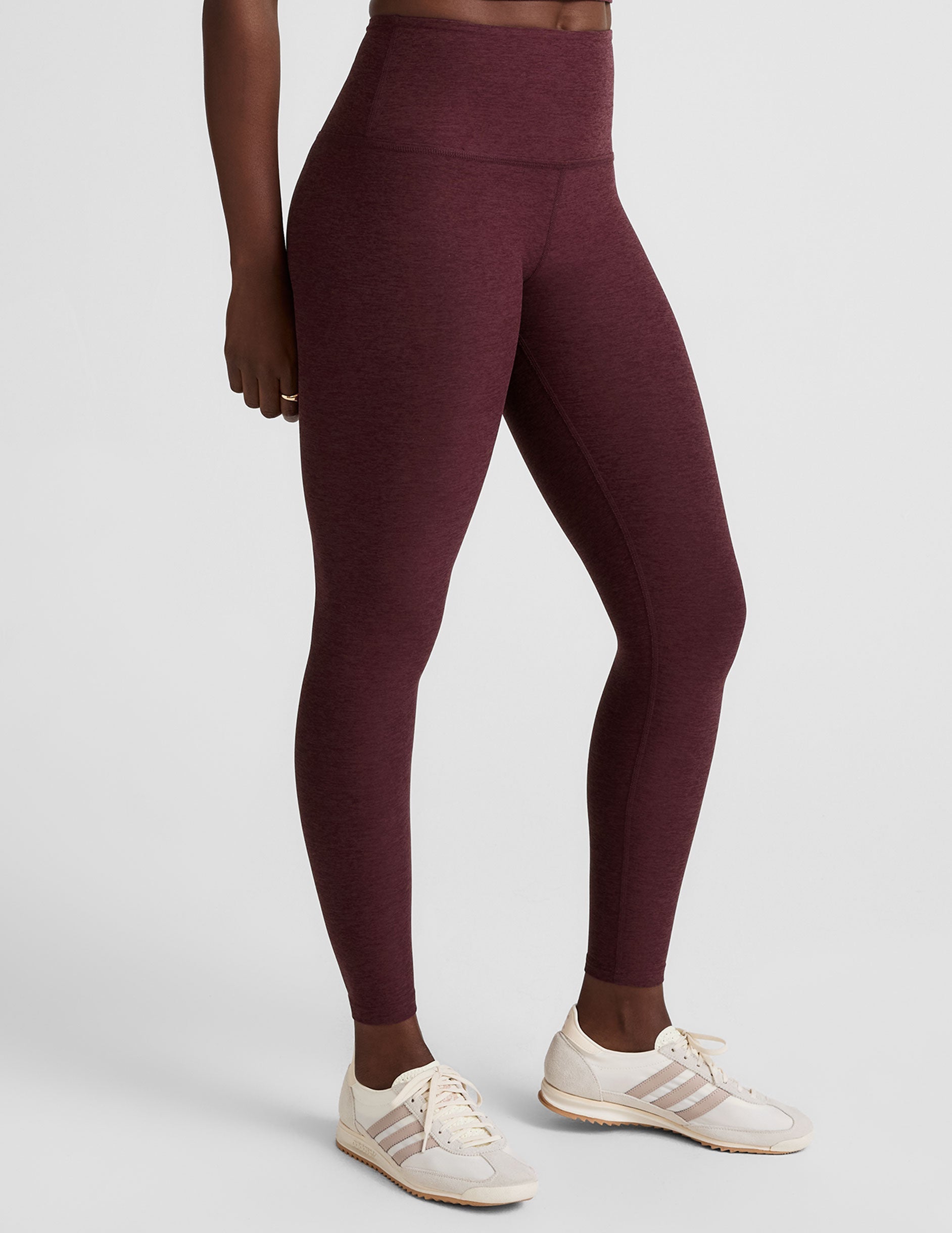Buttery Soft Spacedye High-Waisted Midi Legging: Ultimate Comfort & Support