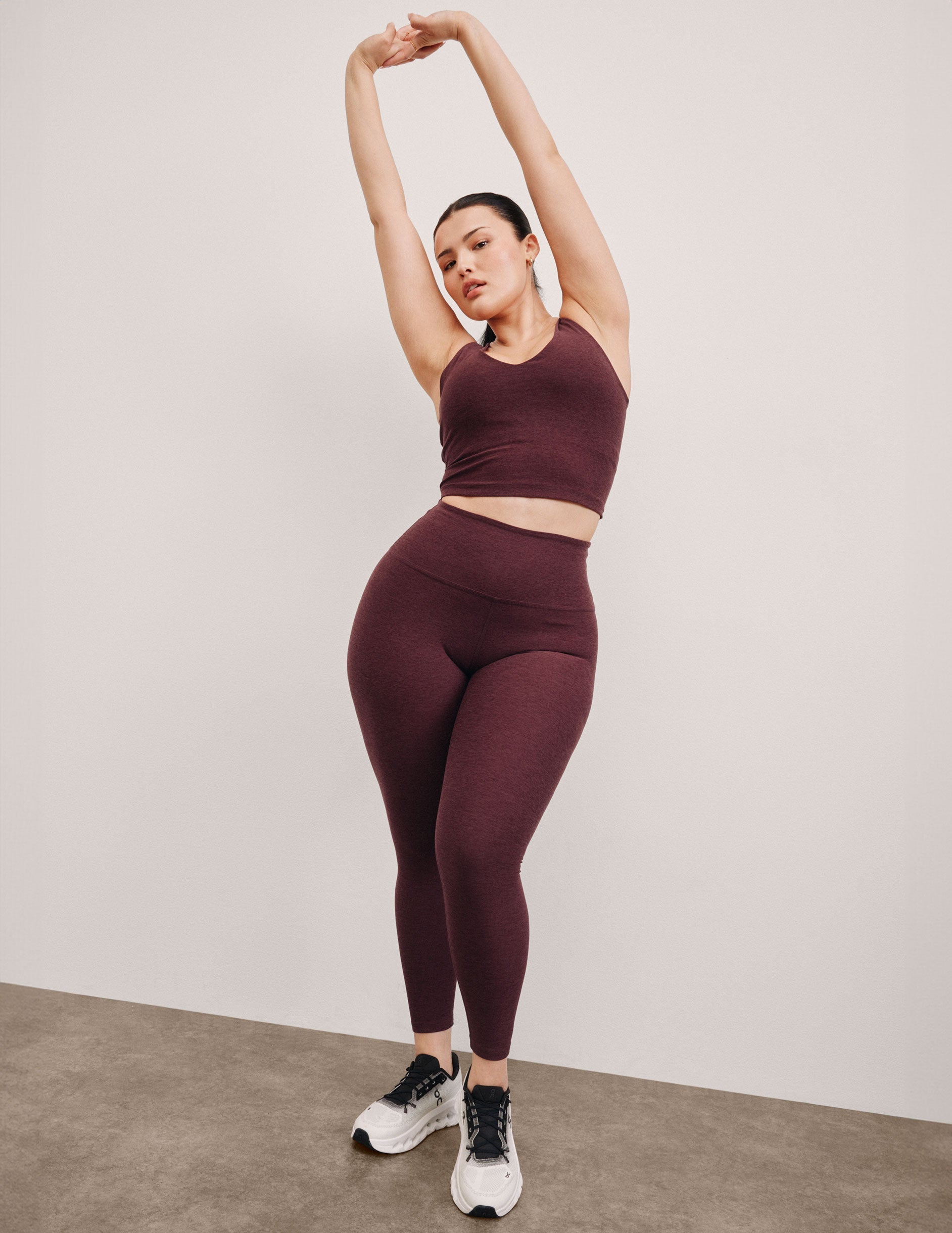 Buttery Soft Spacedye High-Waisted Midi Legging: Ultimate Comfort & Support