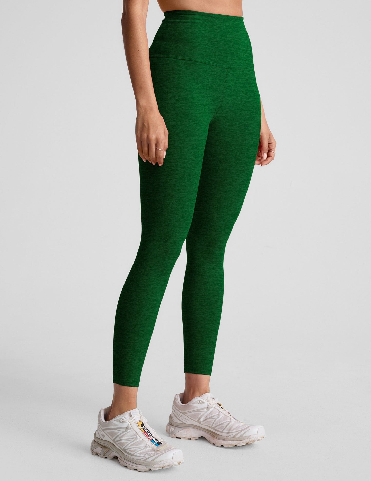 Buttery Soft Spacedye High-Waisted Midi Leggings - Ultimate Comfort & Support