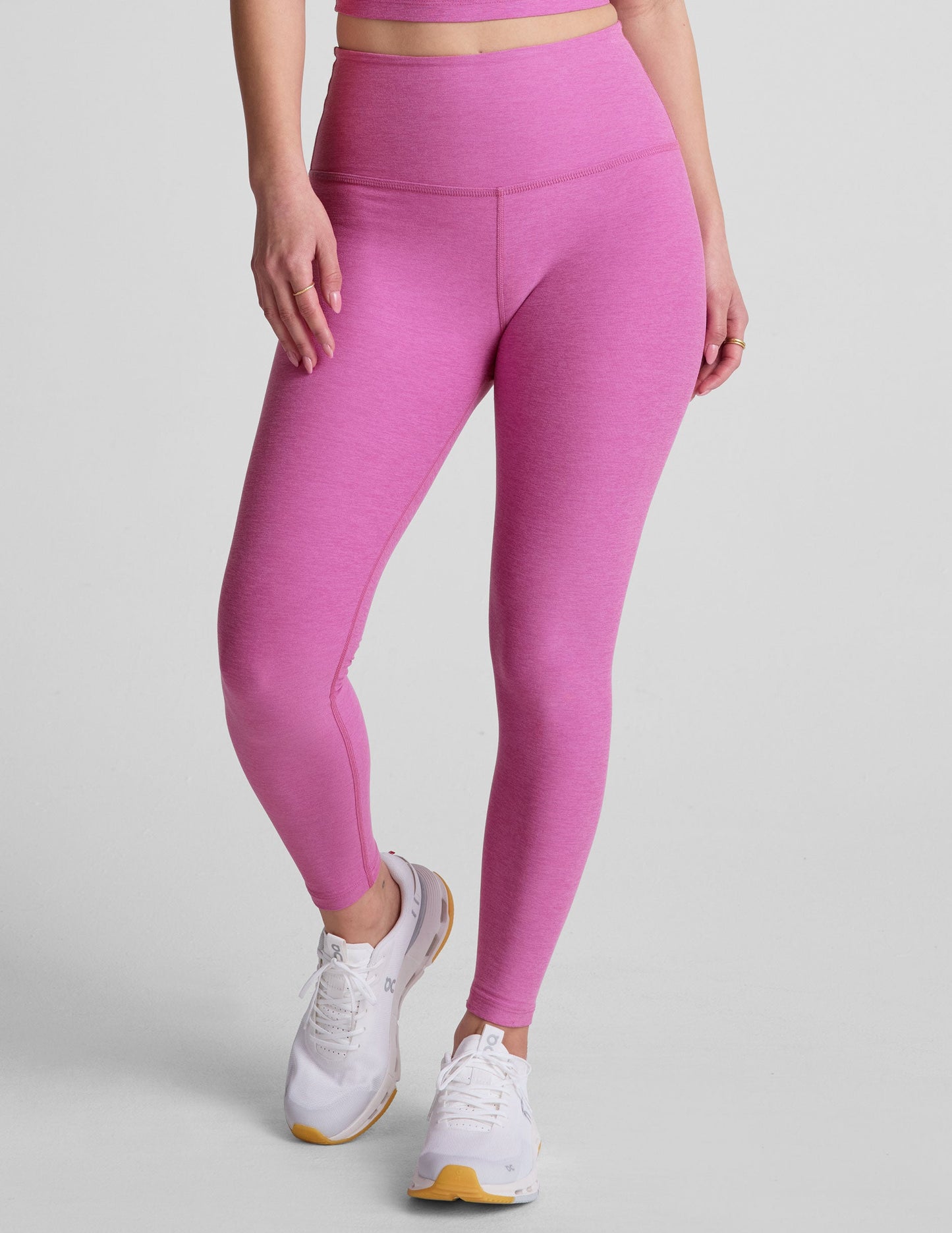 Ultra-Soft Spacedye High-Waisted Midi Legging: Supreme Comfort, Flattering Fit