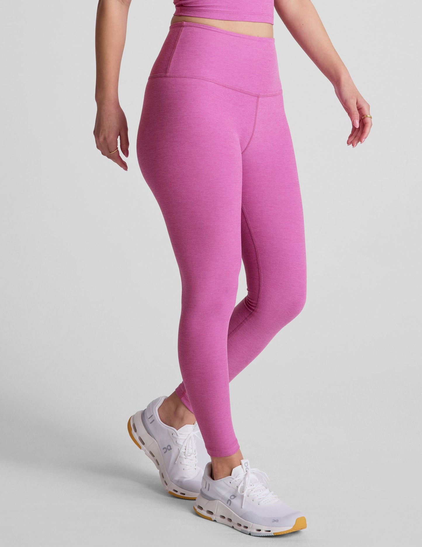 Ultra-Soft Spacedye High-Waisted Midi Legging: Supreme Comfort, Flattering Fit