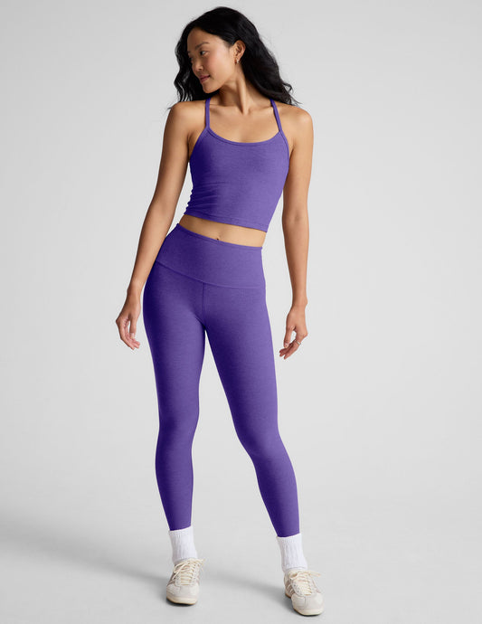 Ultimate Comfort Spacedye High-Waisted Midi Leggings: Buttery Soft, Flattering Fit