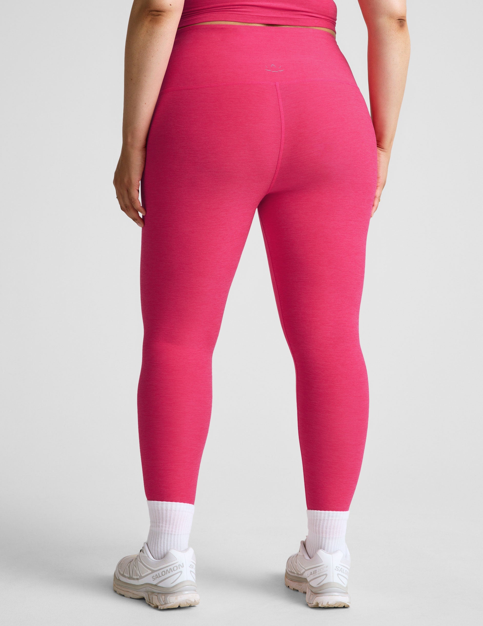 Ultra-Soft Spacedye High-Waisted Midi Leggings for Ultimate Comfort & Style