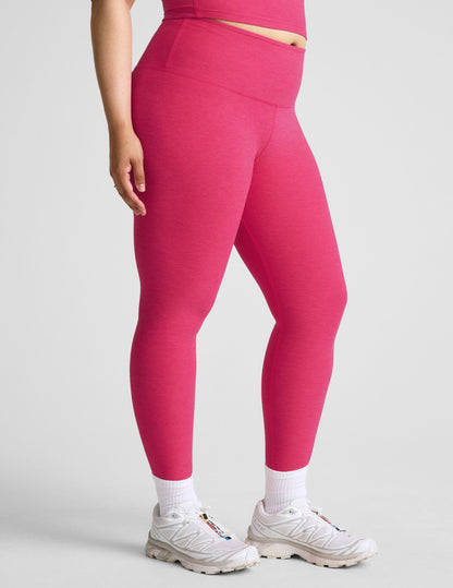 Ultra-Soft Spacedye High-Waisted Midi Leggings for Ultimate Comfort & Style