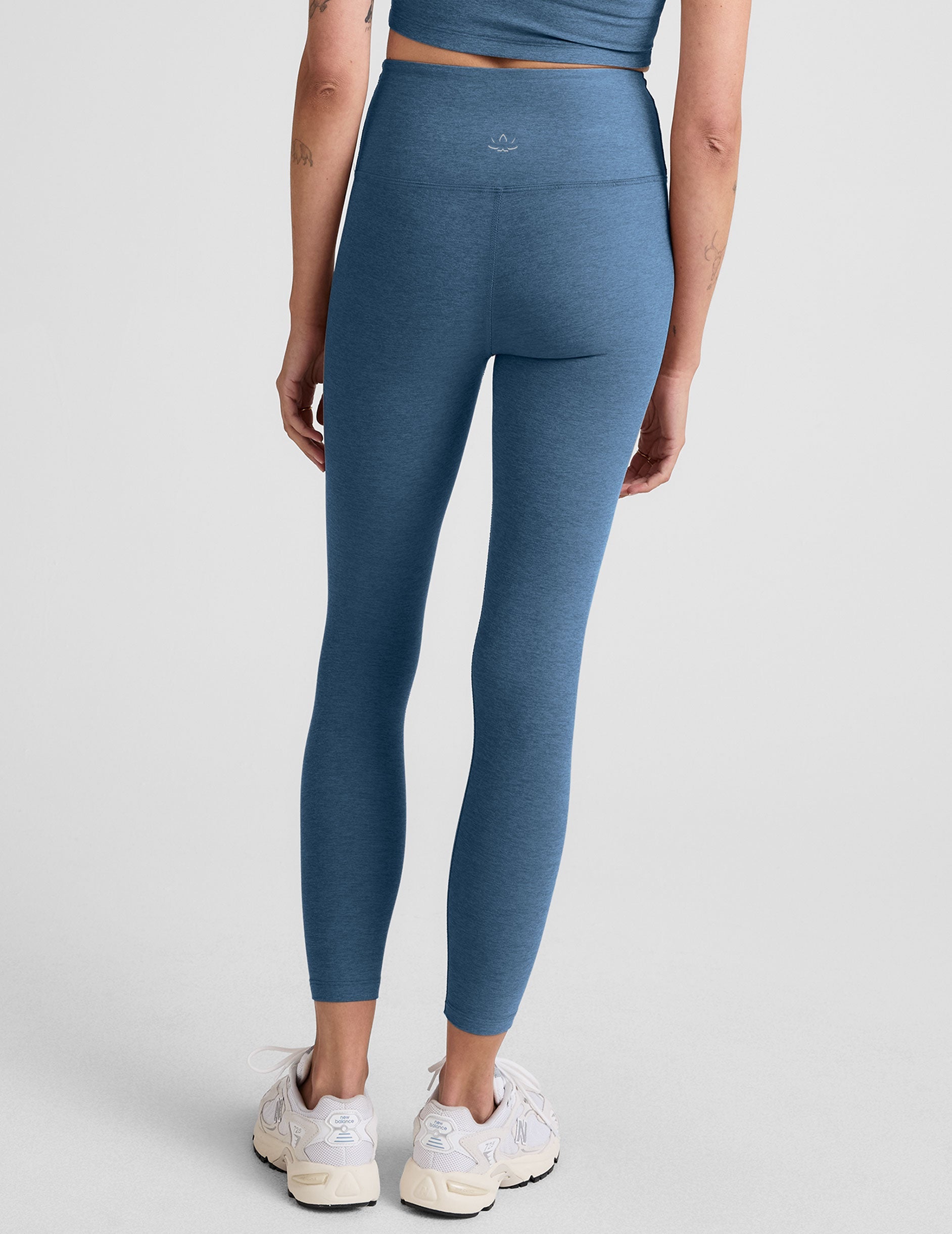 Luxurious Spacedye High-Waisted Midi Legging: Ultra-Soft, Supportive, Flattering Fit