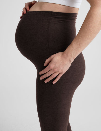 Ultra-Soft Spacedye Maternity Midi Leggings: Comfort for Every Pregnancy Stage
