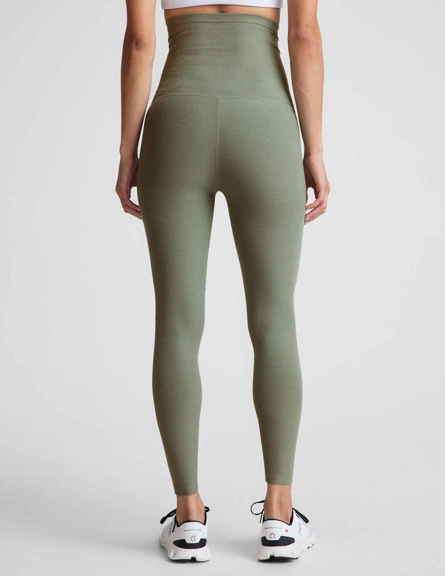 Spacedye Love the Bump Midi Maternity Leggings: Soft, High-Waisted, Supportive Comfort