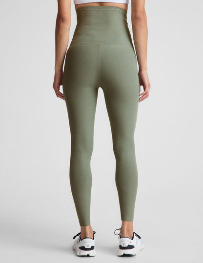 Spacedye Love the Bump Midi Maternity Leggings: Soft, High-Waisted, Supportive Comfort
