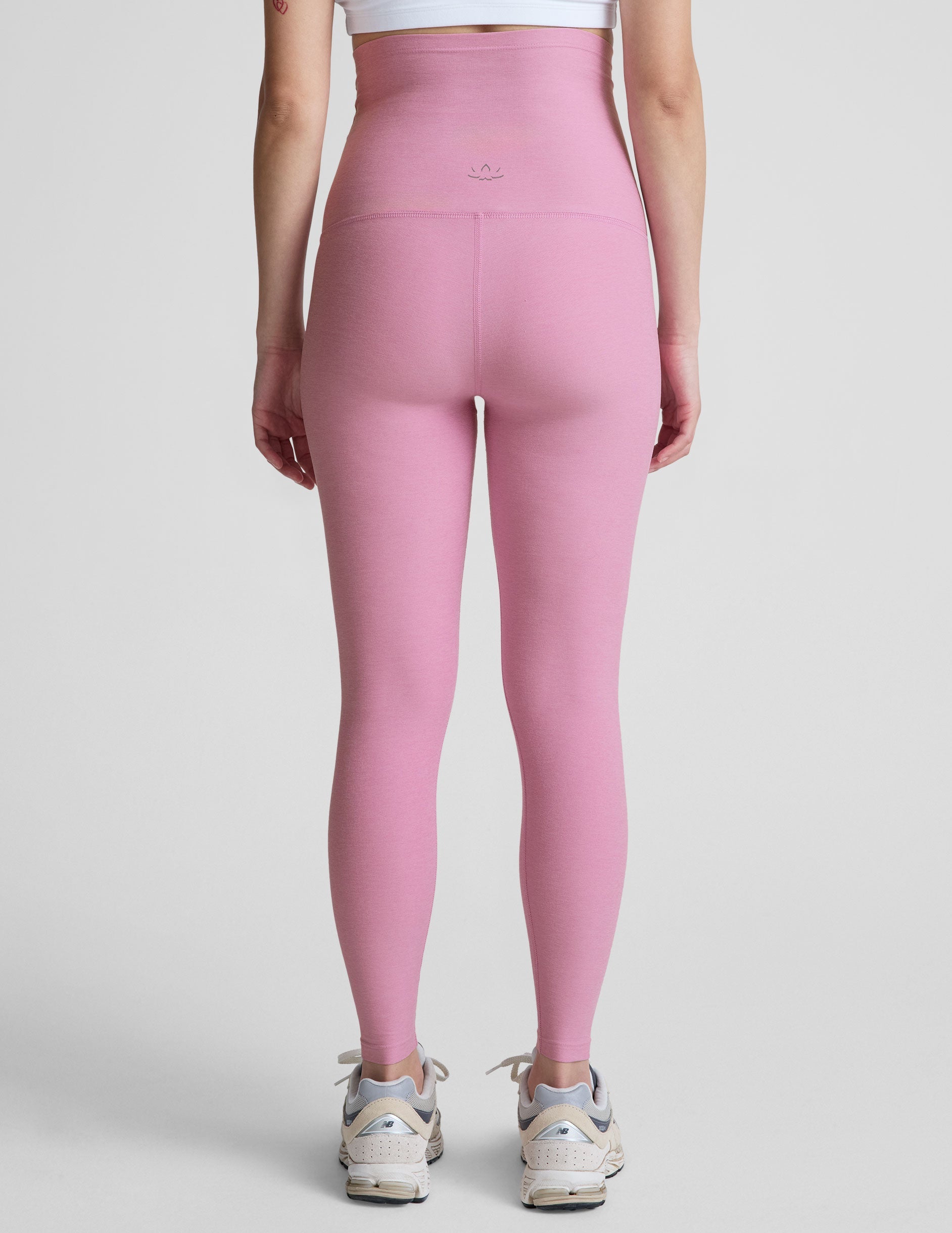 Ultra-Soft Spacedye Maternity Midi Leggings for Pregnancy Comfort and Support