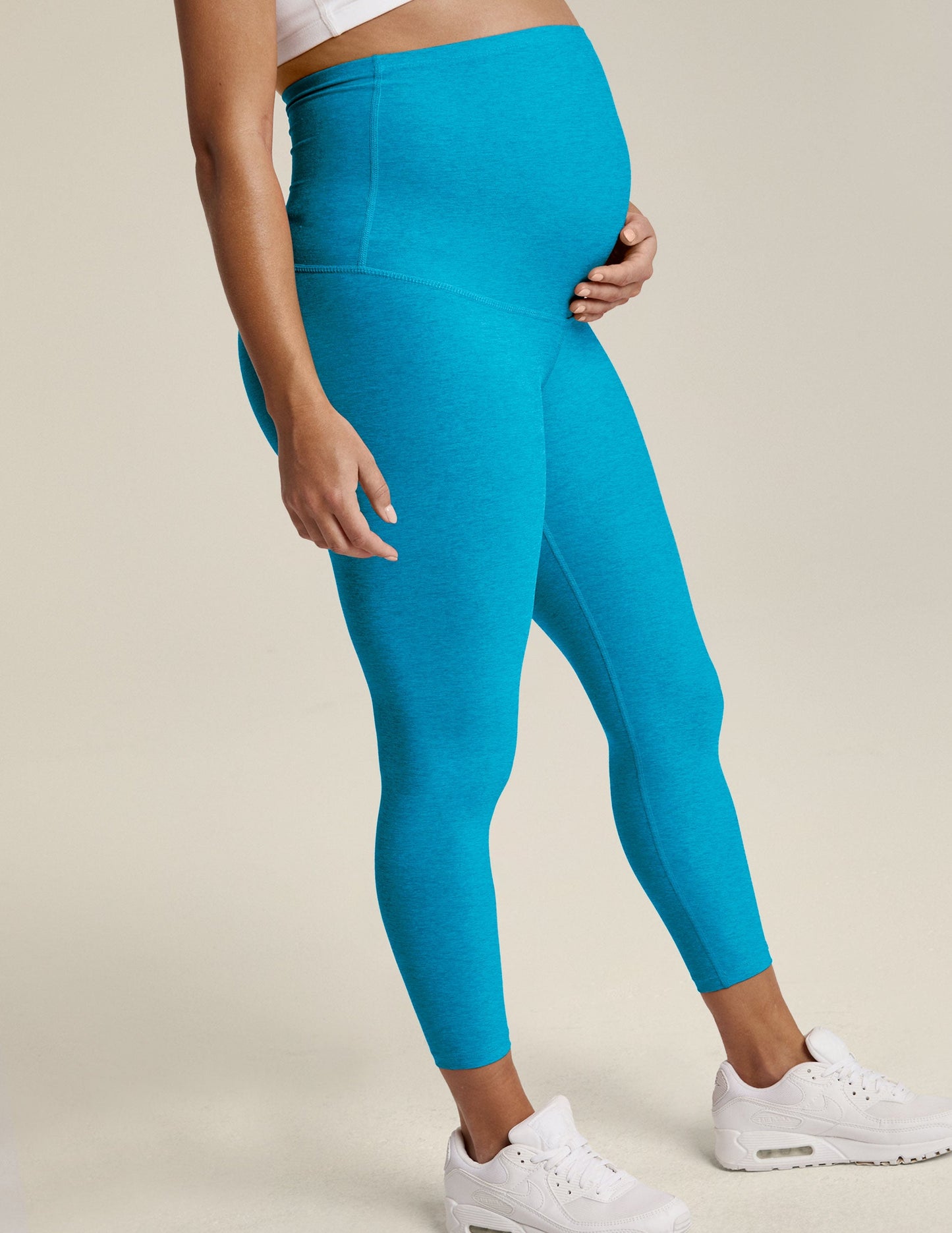 Beyond Yoga Spacedye Maternity Capri Leggings: Soft, Flexible, Supportive, Belly Comfort
