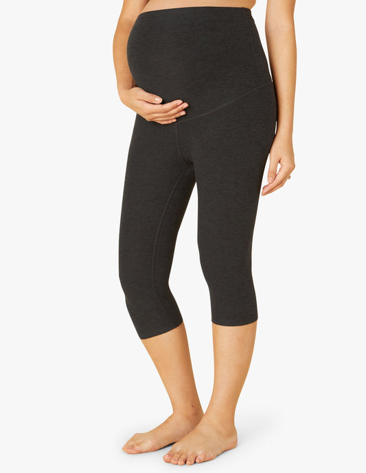 Beyond Yoga Maternity Spacedye Pedal Pusher Leggings: Soft, High-Waisted, Moisture-Wicking