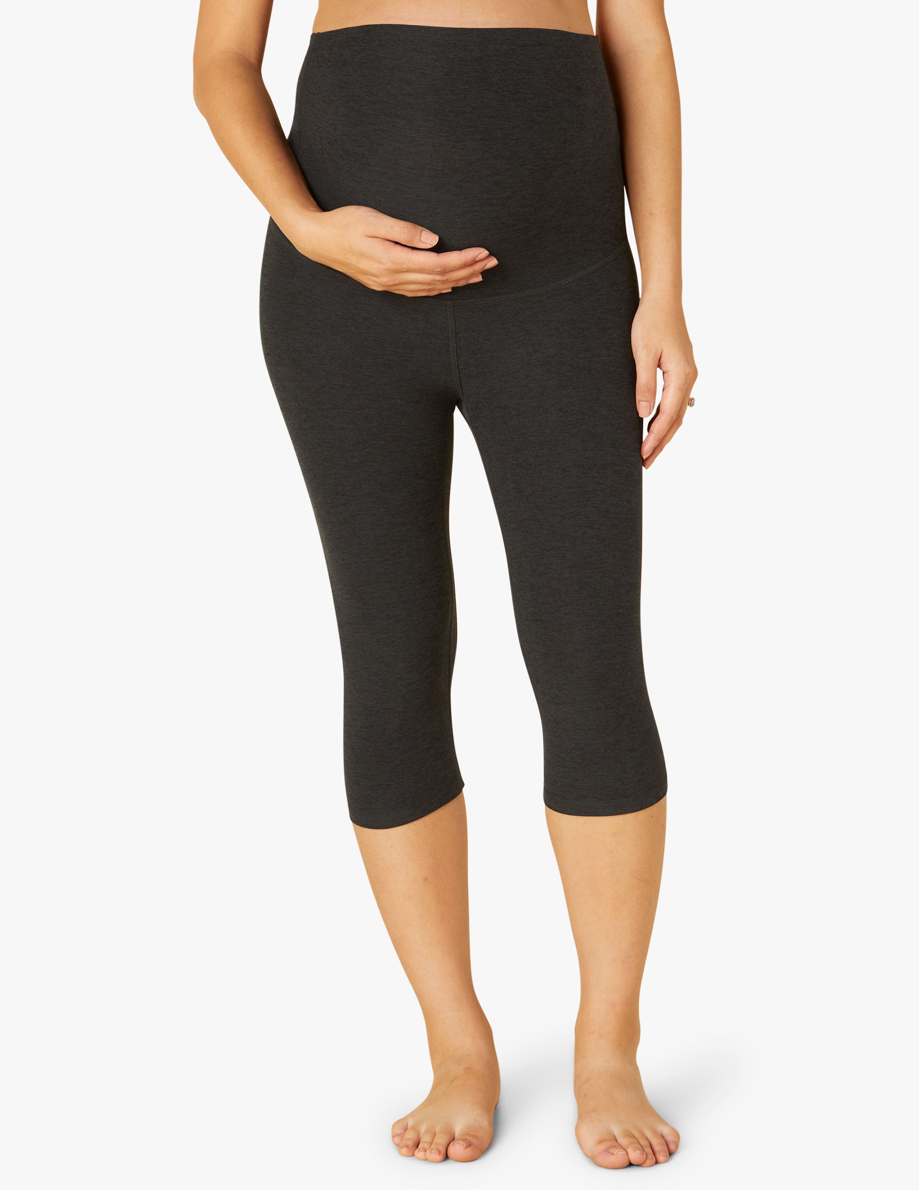 Beyond Yoga Maternity Spacedye Pedal Pusher Leggings: Soft, High-Waisted, Moisture-Wicking
