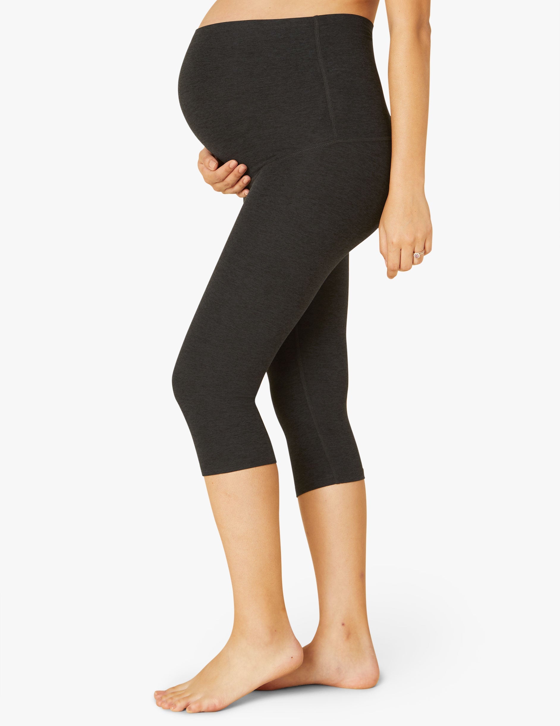 Beyond Yoga Maternity Spacedye Pedal Pusher Leggings: Soft, High-Waisted, Moisture-Wicking