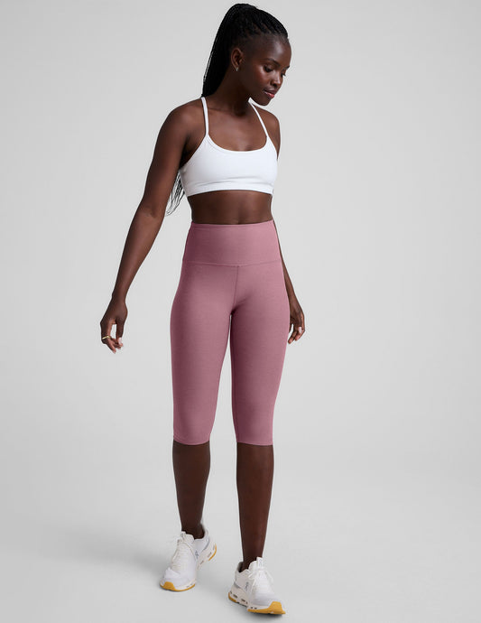 Beyond Yoga Spacedye High-Waisted Pedal Pusher Leggings: Ultra-Soft Activewear for Women