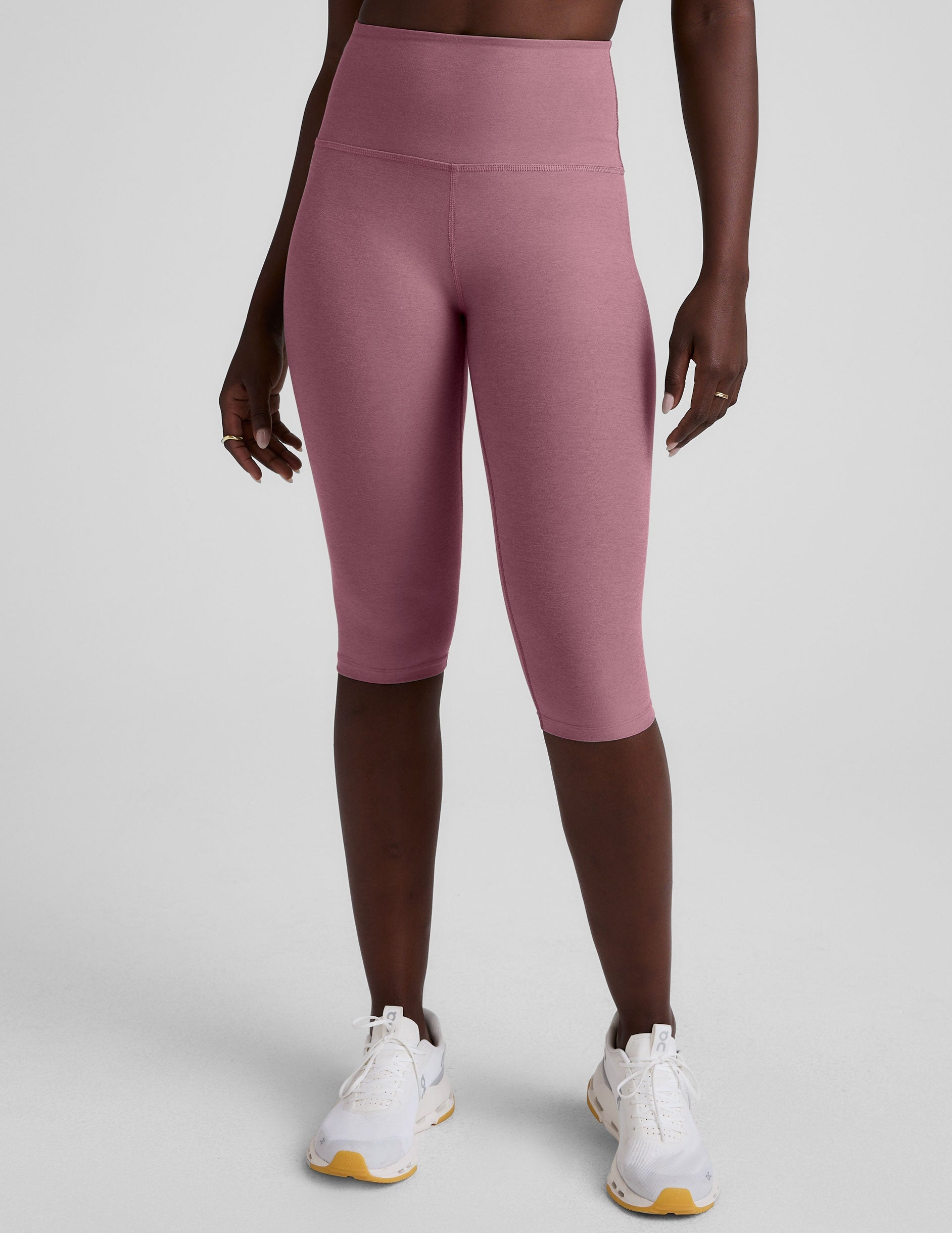 Beyond Yoga Spacedye High-Waisted Pedal Pusher Leggings: Ultra-Soft Activewear for Women