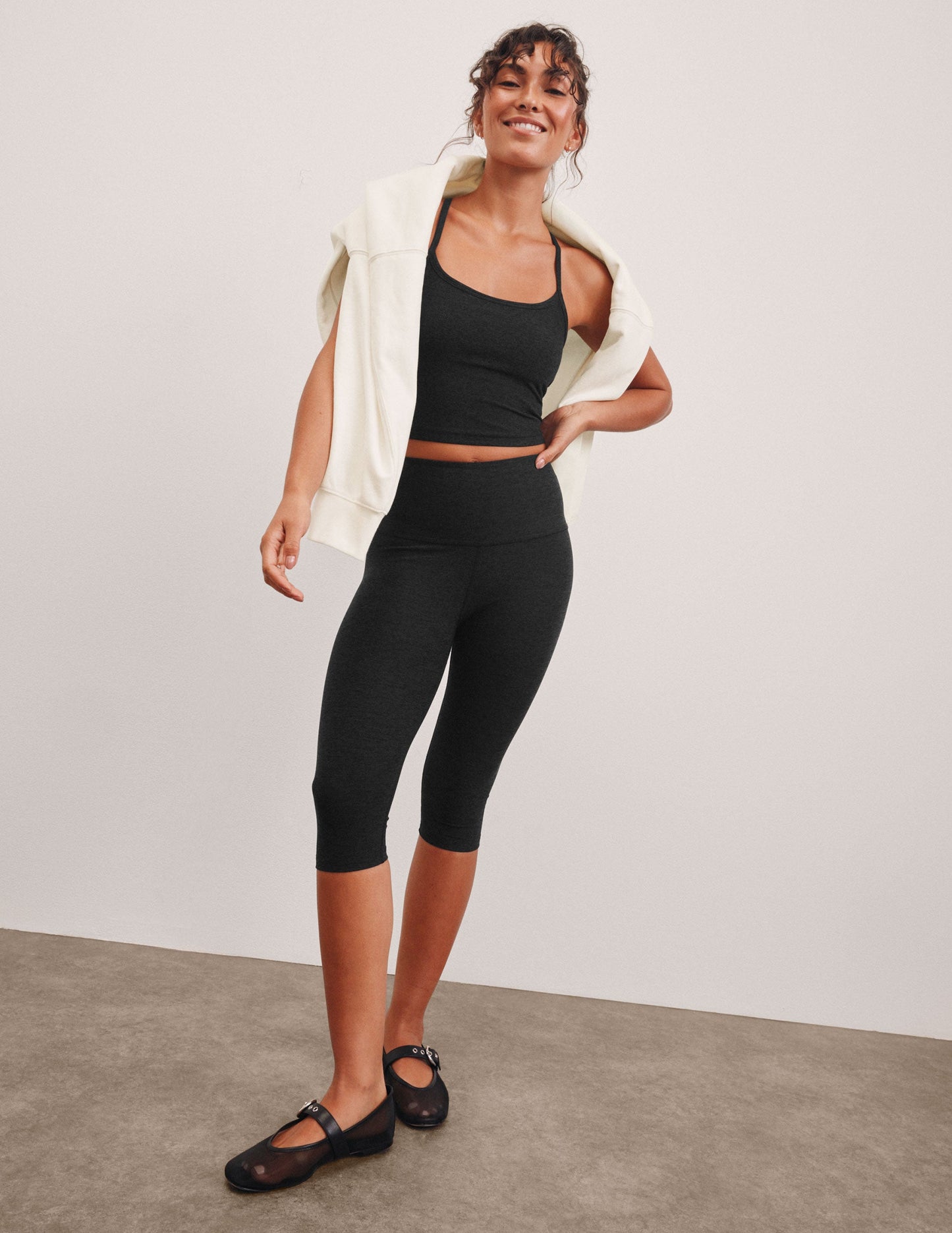 Beyond Yoga Spacedye High-Waisted Pedal Pusher Leggings: Ultimate Comfort, Performance