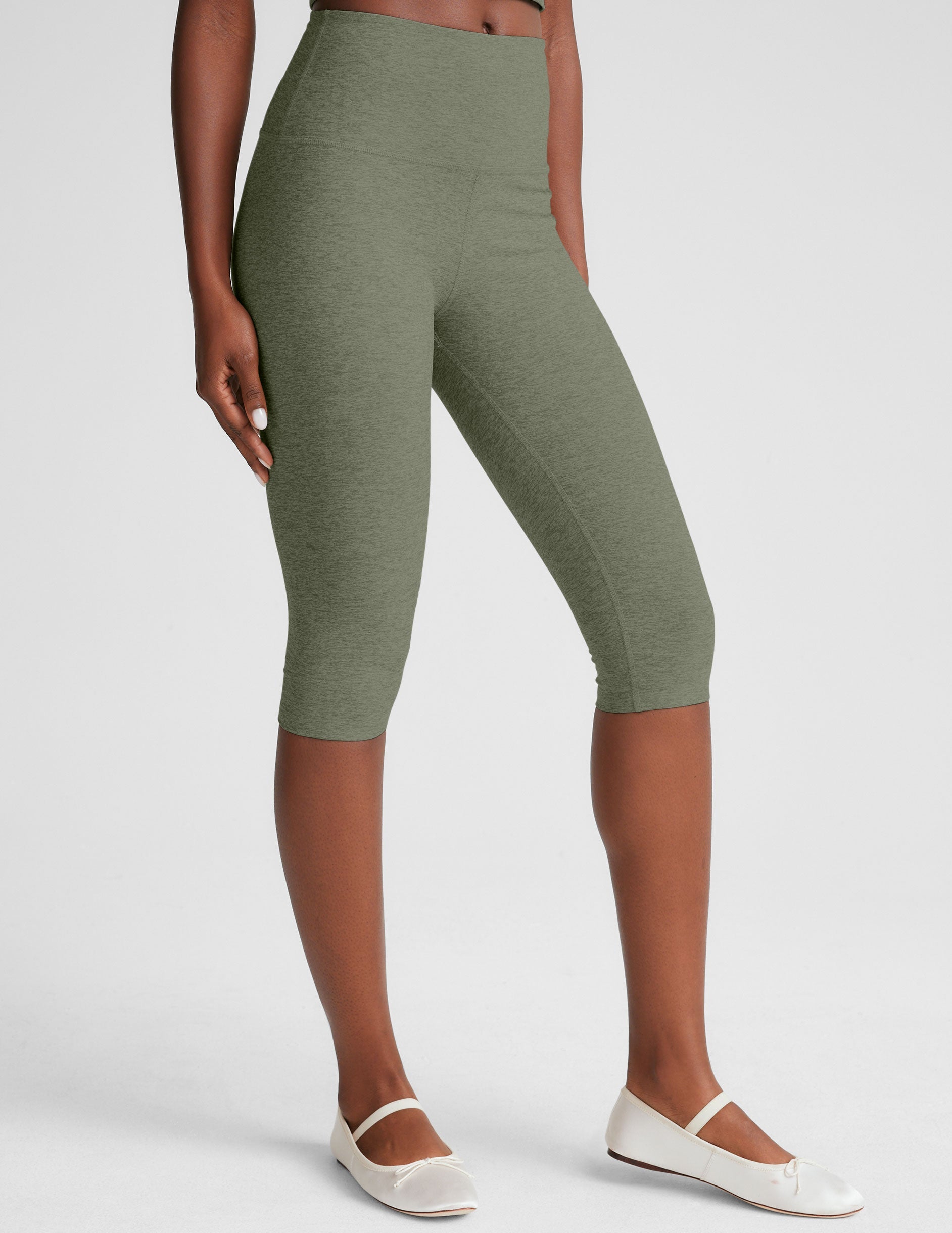 Beyond Yoga Spacedye High-Waisted Pedal Pusher Leggings for Yoga & Pilates