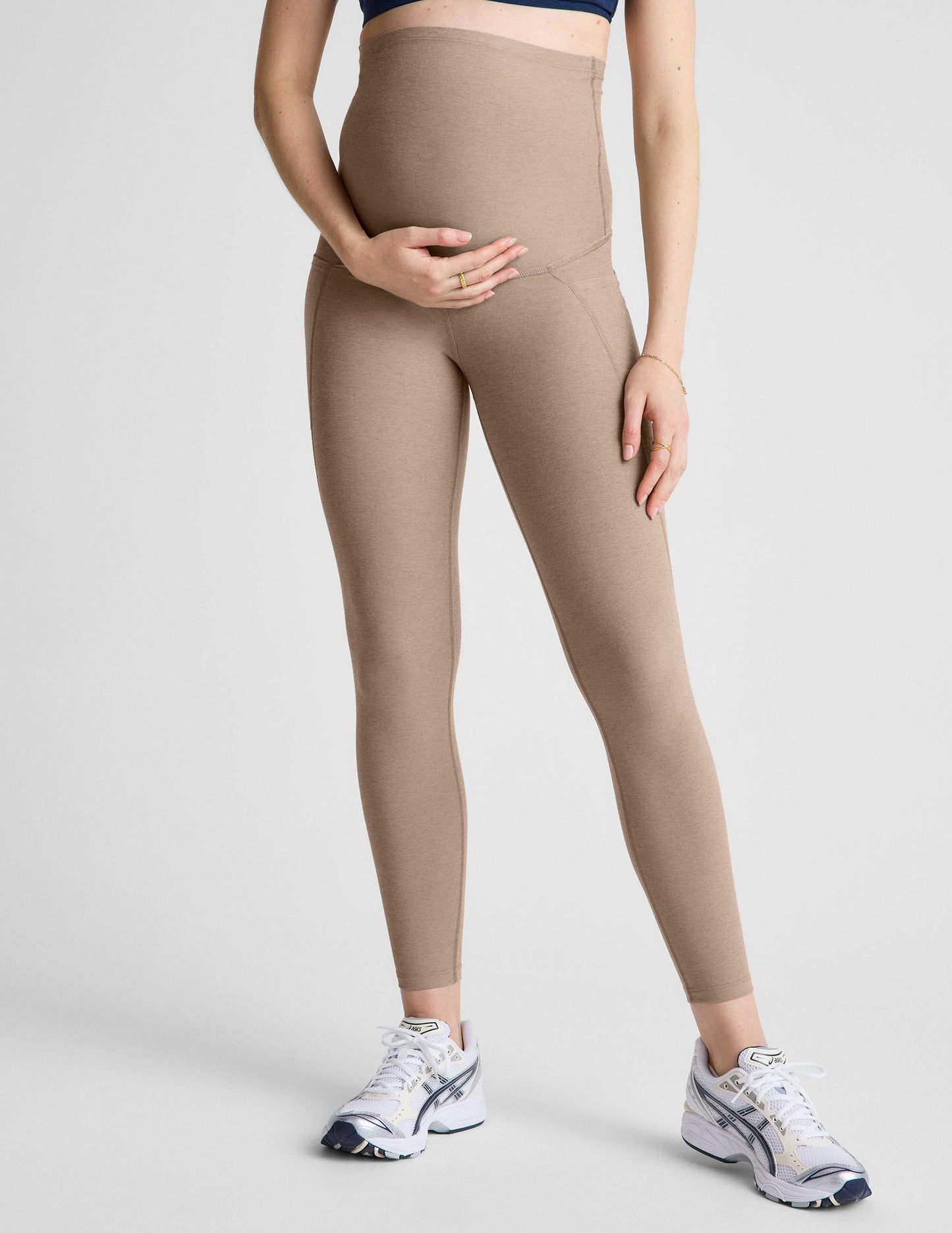Spacedye Love the Bump Maternity Pocket Midi Legging for Ultimate Comfort