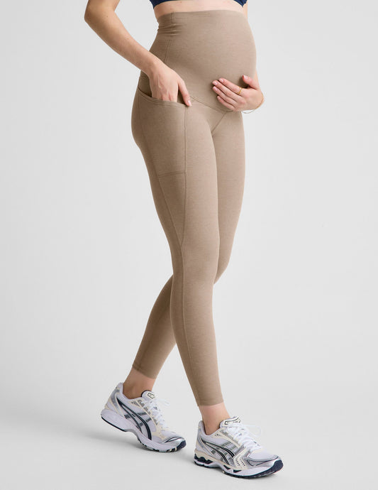 Spacedye Love the Bump Maternity Pocket Midi Legging for Ultimate Comfort