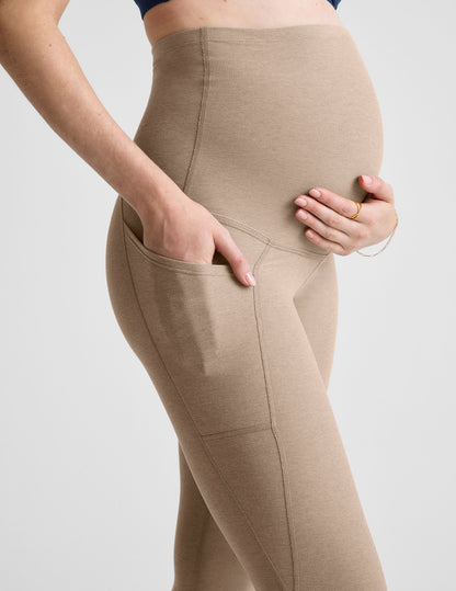 Spacedye Love the Bump Maternity Pocket Midi Legging for Ultimate Comfort