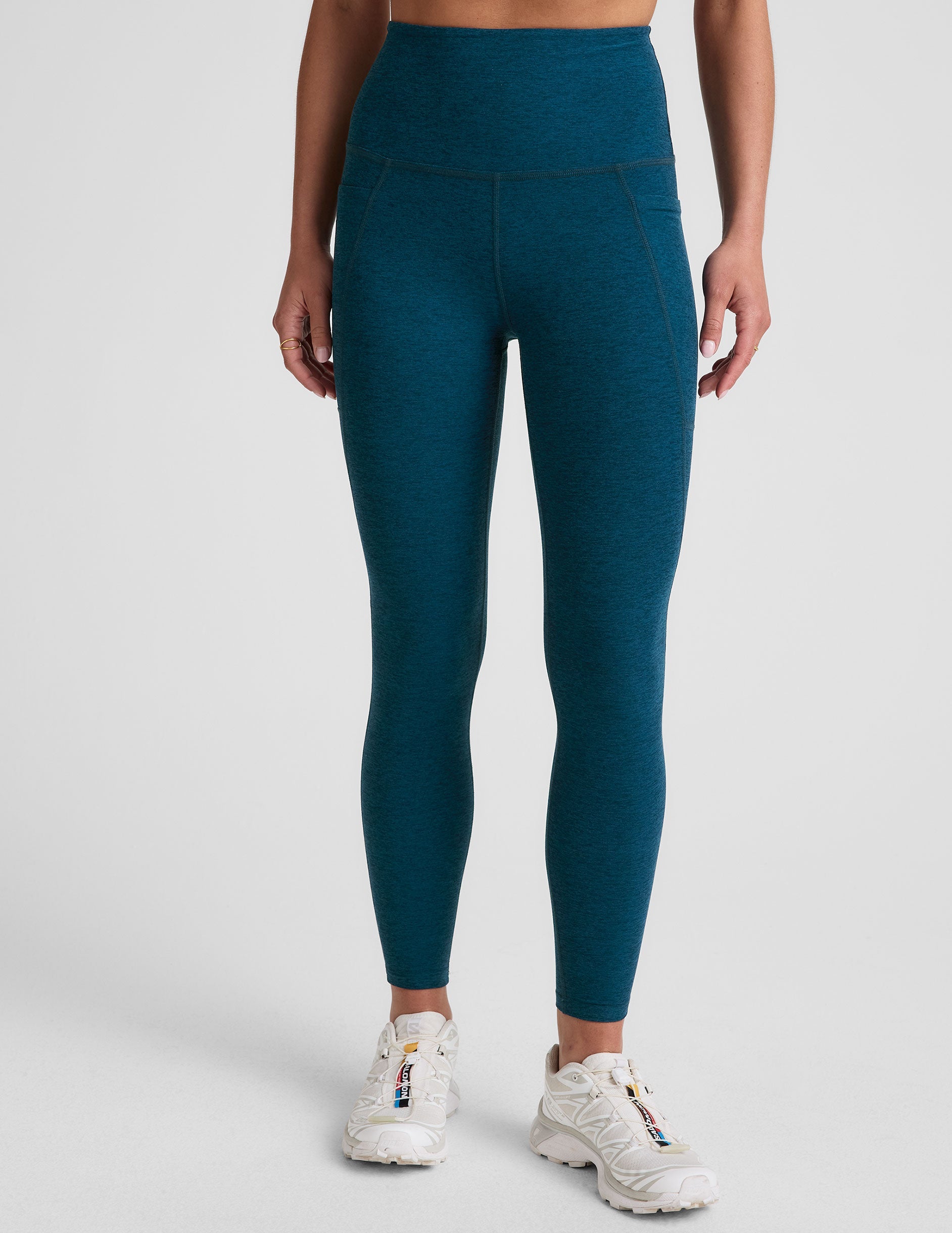 Beyond Yoga Spacedye High-Waisted Midi Legging: Pockets, Comfort, Active Style