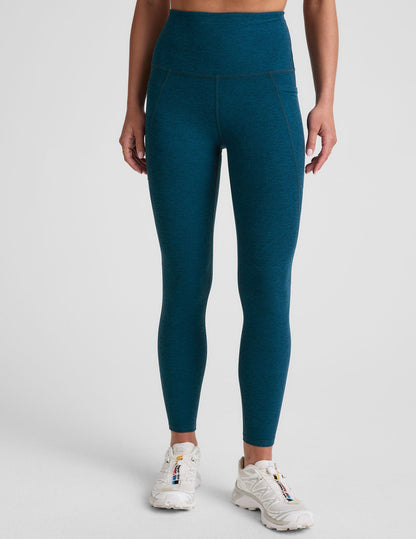 Beyond Yoga Spacedye High-Waisted Midi Legging: Pockets, Comfort, Active Style
