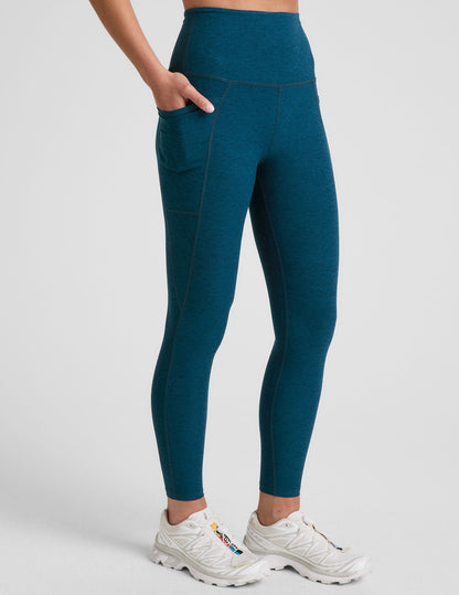 Beyond Yoga Spacedye High-Waisted Midi Legging: Pockets, Comfort, Active Style