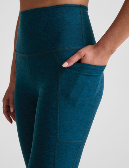 Beyond Yoga Spacedye High-Waisted Midi Legging: Pockets, Comfort, Active Style