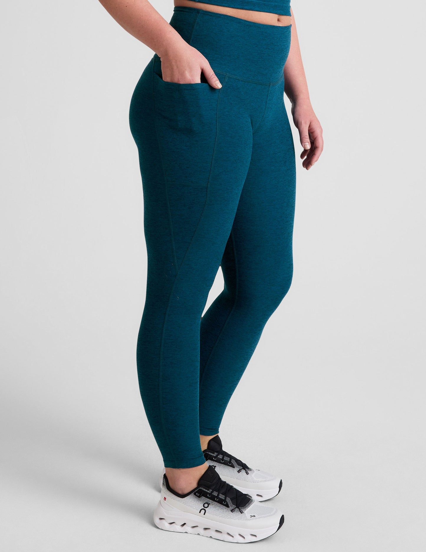Beyond Yoga Spacedye High-Waisted Midi Legging: Pockets, Comfort, Active Style