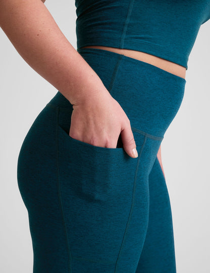 Beyond Yoga Spacedye High-Waisted Midi Legging: Pockets, Comfort, Active Style