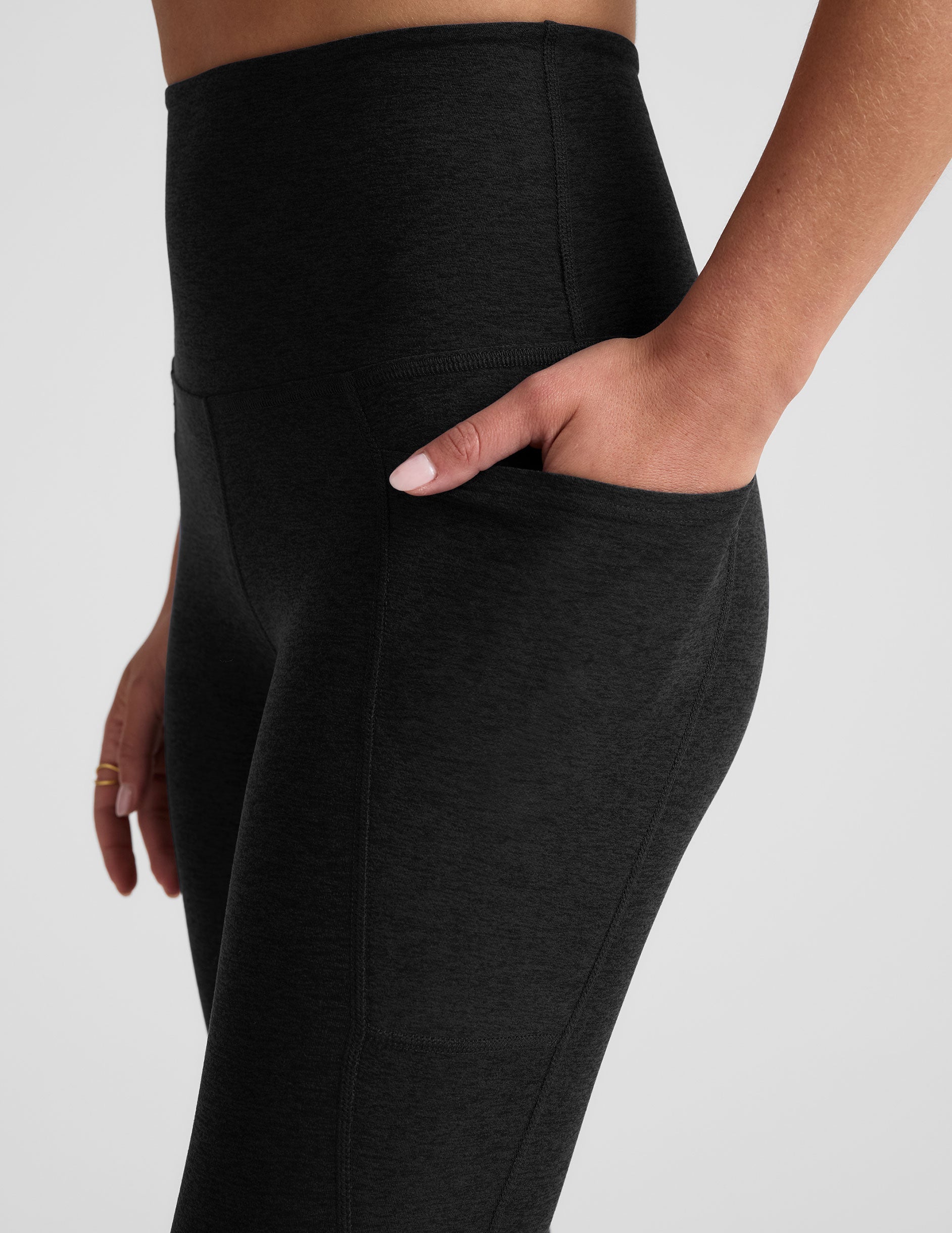 Beyond Yoga Spacedye High-Waisted Midi Pocket Leggings – Buttery Soft Activewear