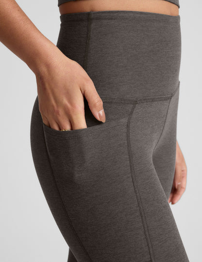Spacedye High-Waisted Midi Leggings with Pockets – Ultimate Softness & Support