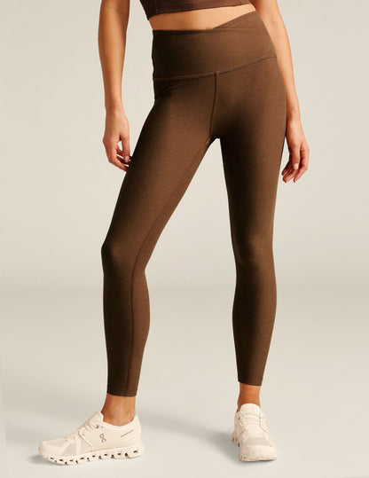 Soft Spacedye High-Waisted Midi Legging: Yoga, Travel, & Leisure Wear