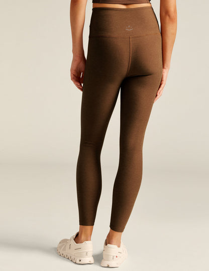 Soft Spacedye High-Waisted Midi Legging: Yoga, Travel, & Leisure Wear