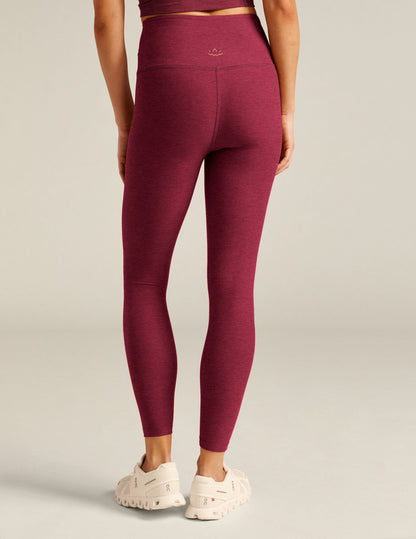 Spacedye High-Waisted Midi Legging: Ultra-Soft Crossover Yoga Activewear for Women