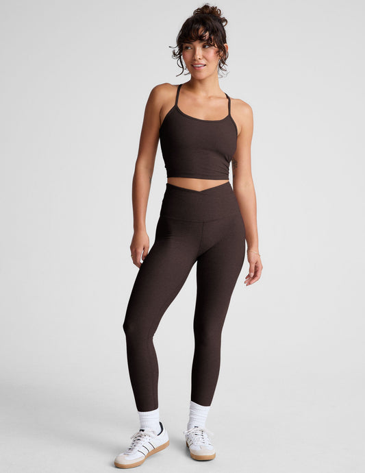 Soft Spacedye High-Waisted Midi Legging: Comfortable, Flattering Activewear for Women